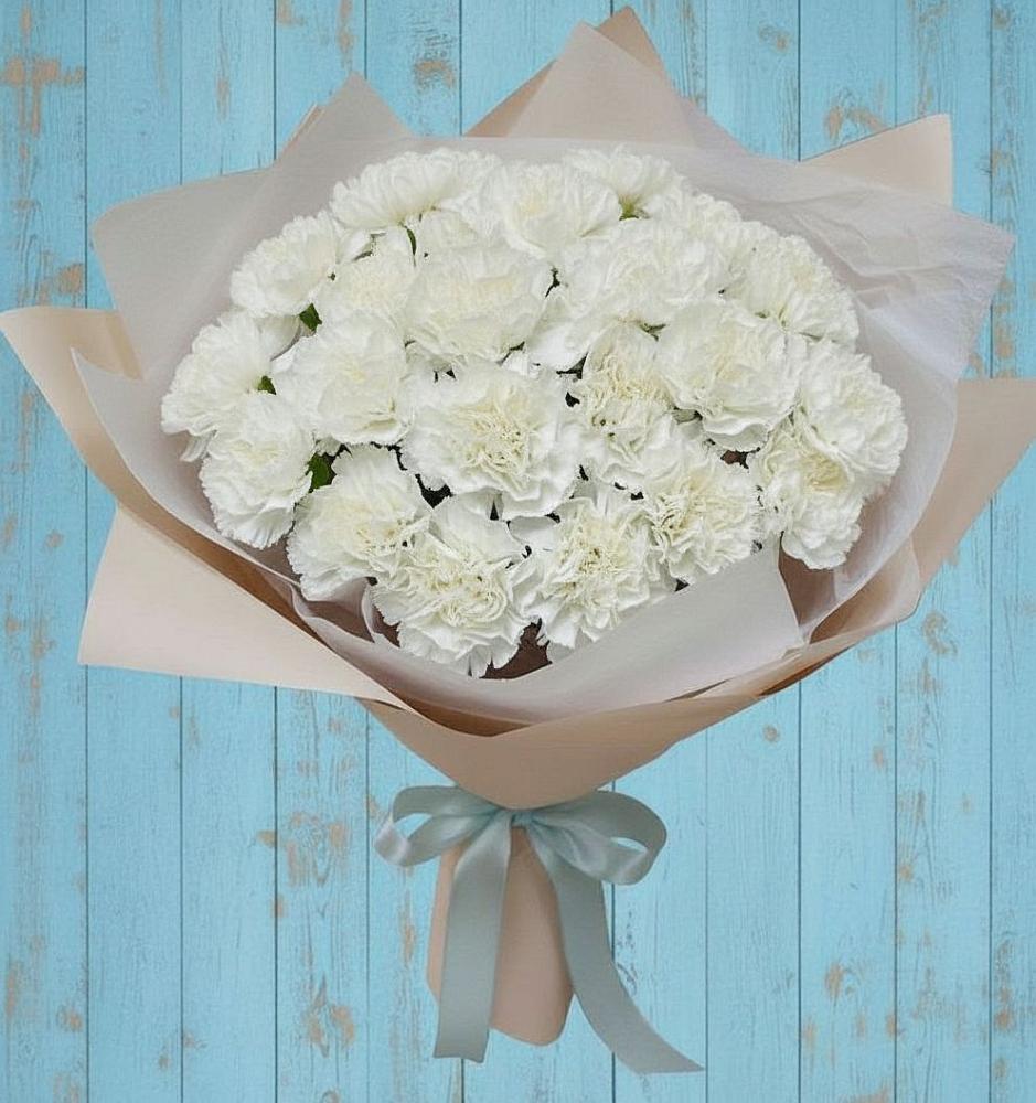 Букет цветов из: Гвоздики в Сафоново