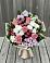 Букет цветов из: Альстромерии, Гвоздики, Розы и Хризантемы в Сафоново