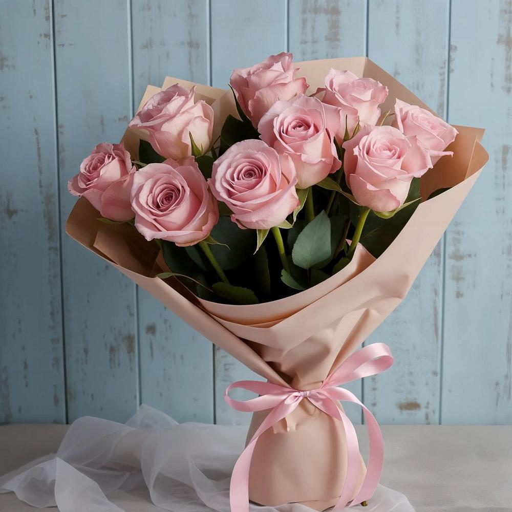 Букет цветов из: Розы в Сафоново