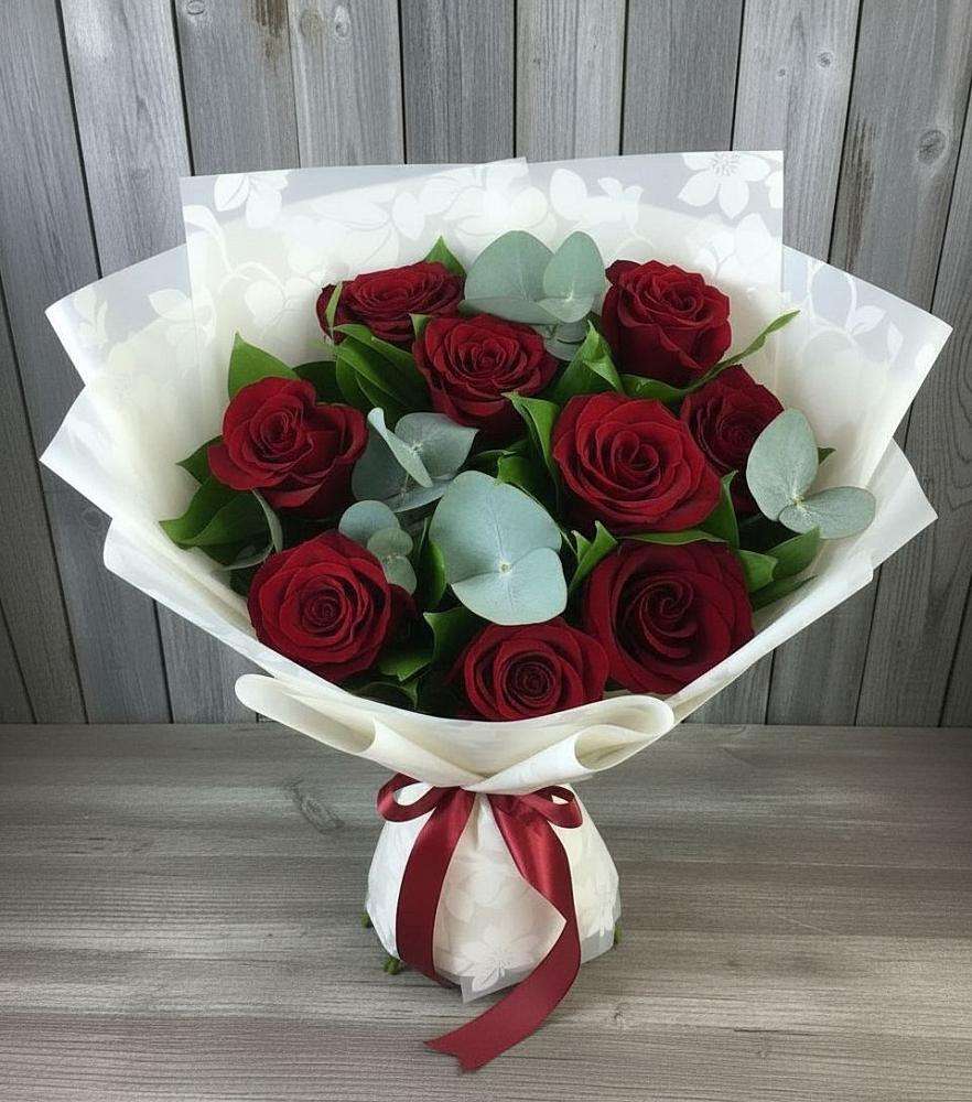 Букет цветов из: Розы в Сафоново