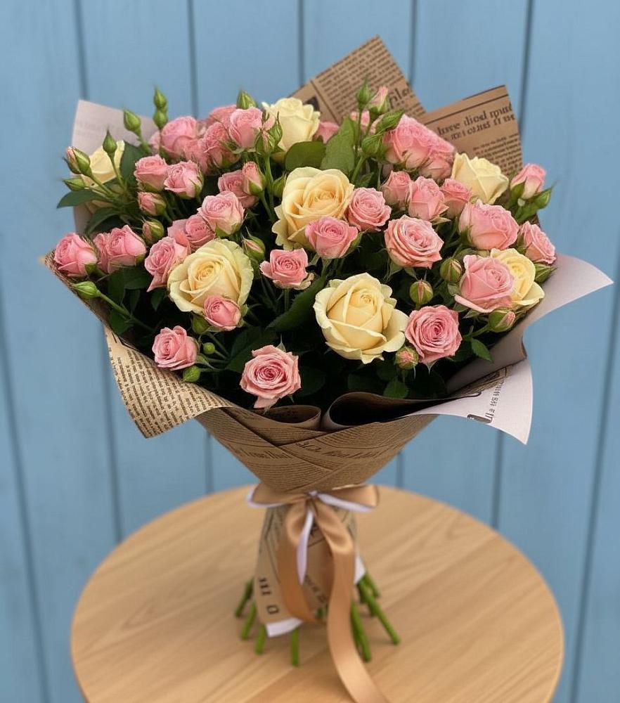 Букет цветов из: Розы в Сафоново