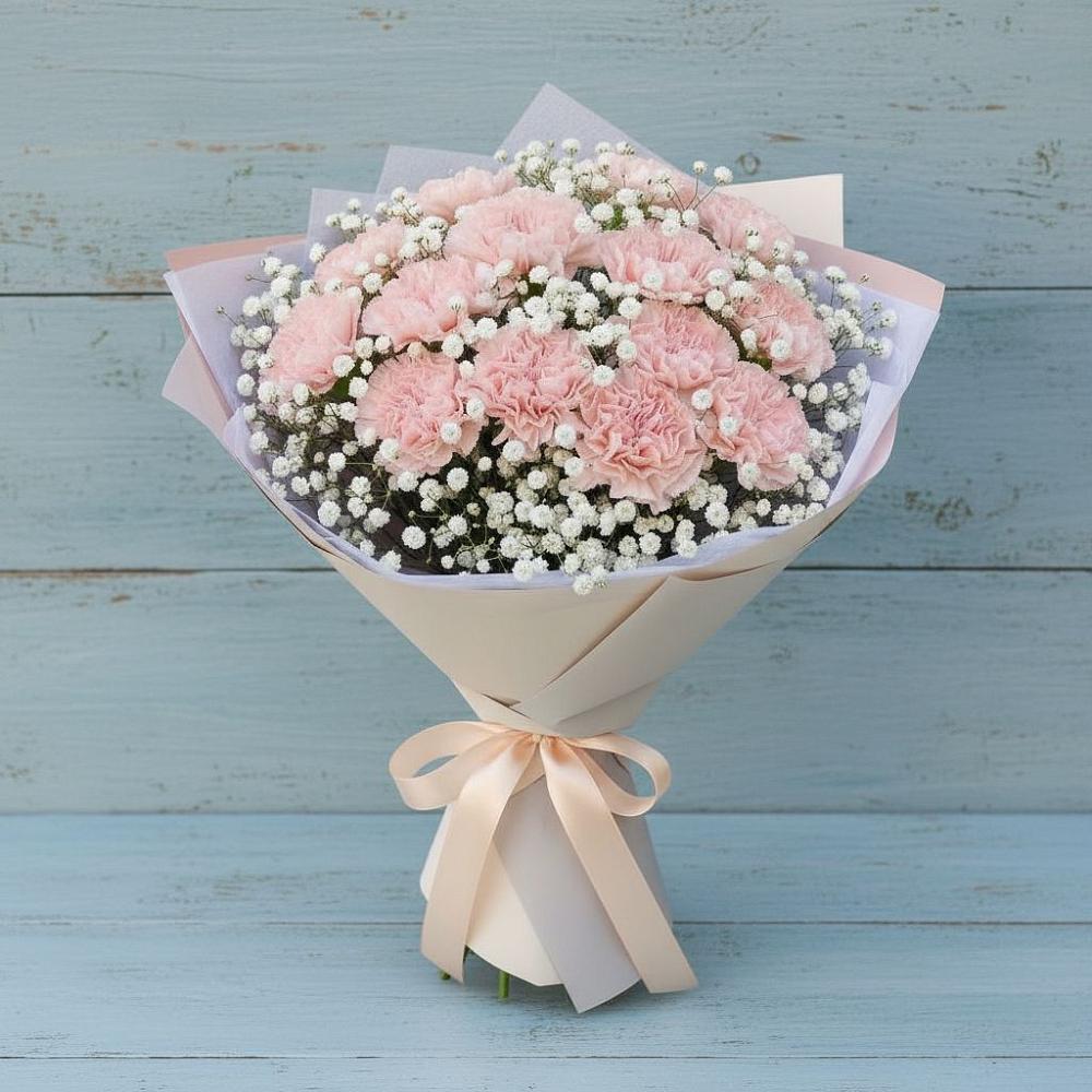 Букет цветов из: Гвоздики в Сафоново