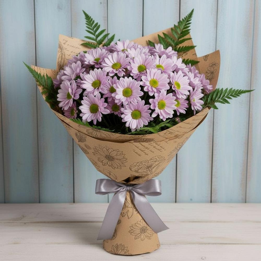Букет цветов из: Хризантемы в Сафоново