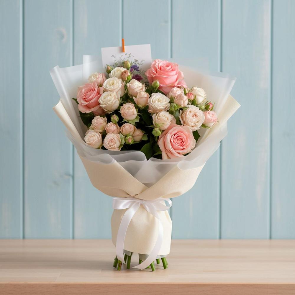 Букет цветов из: Розы в Сафоново