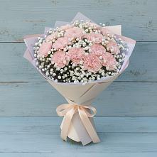 Букет цветов из:  Гвоздики в Сафоново