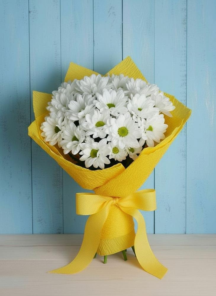 Букет цветов из: Хризантемы в Сафоново