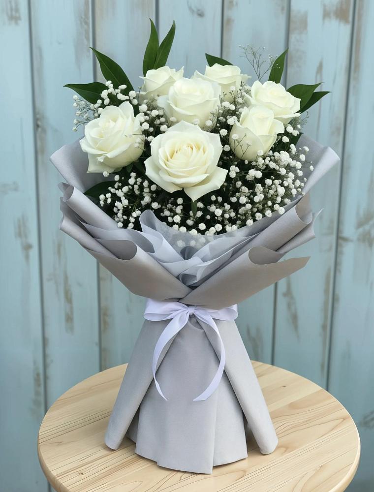 Букет цветов из: Розы в Сафоново