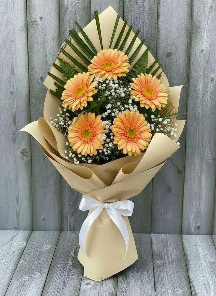 Букет цветов из: Герберы в Сафоново