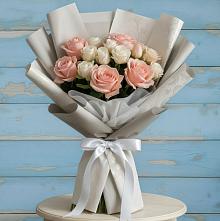 Букет цветов из:  Розы #REPLACE_PRED# Сафоново