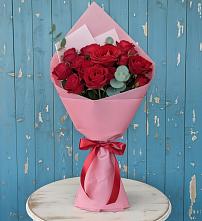 Букет цветов из:  Розы в Сафоново