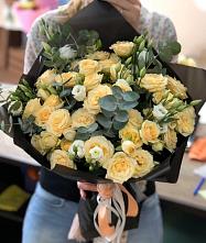 Букет цветов из:  Розы и Лизиантусы #REPLACE_PRED# Сафоново