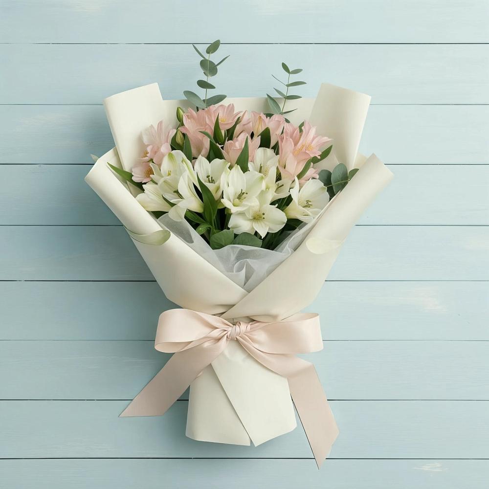 Букет цветов из: Альстромерии в Сафоново