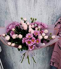 Букет цветов из:  Розы и Хризантемы #REPLACE_PRED# Сафоново