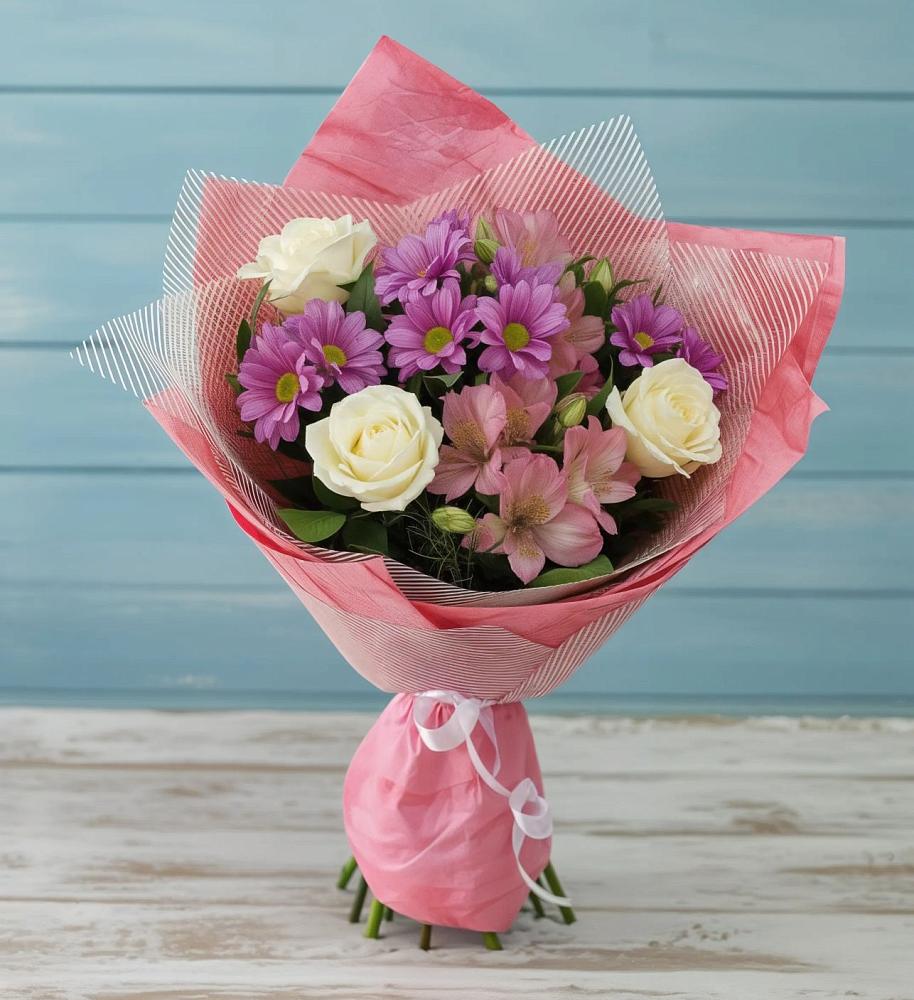 Букет цветов из: Герберы в Сафоново