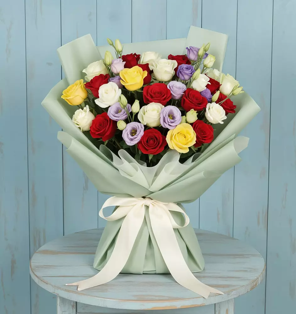 Букет цветов из: Розы в Сафоново
