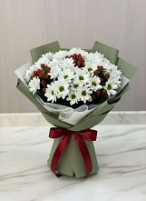 Букет цветов из:  Хризантемы #REPLACE_PRED# Сафоново