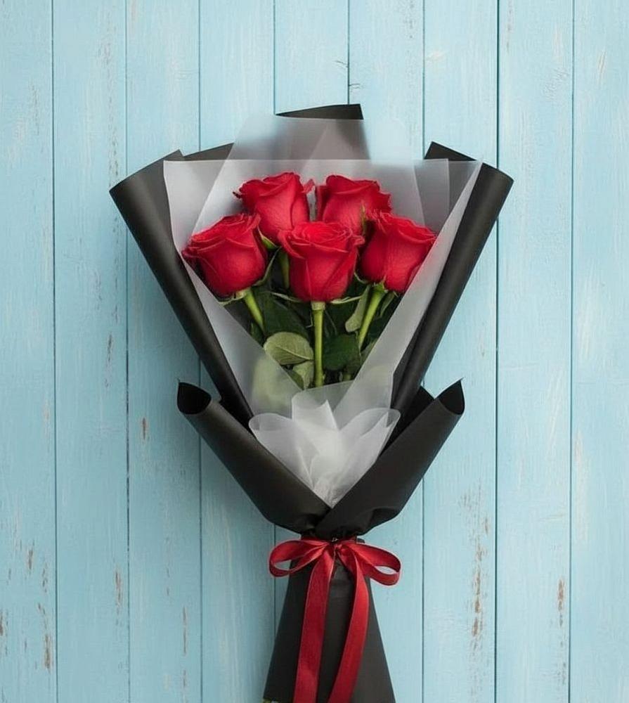 Букет цветов из: Розы в Сафоново